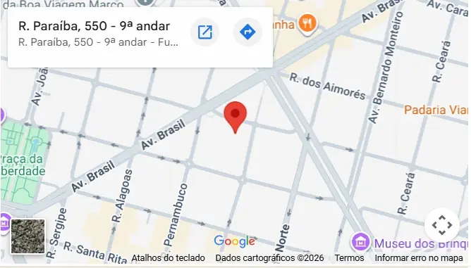 Mapa — Belo Horizonte/MG