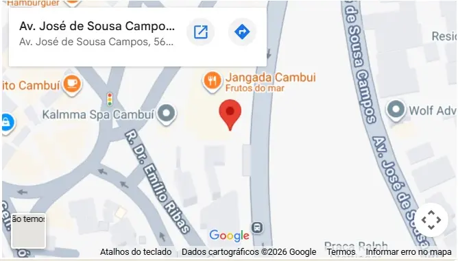 Mapa — Campinas/SP