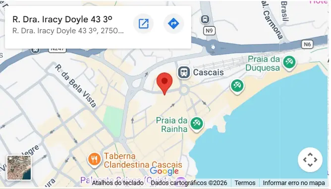 Mapa — Cascais – Portugal