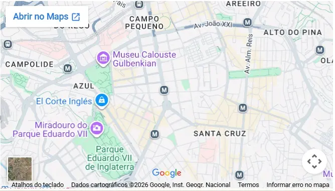 Mapa — Lisboa – Portugal