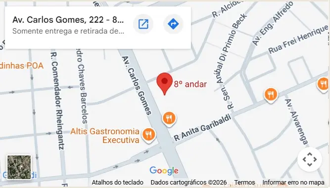 Mapa — Porto Alegre/RS