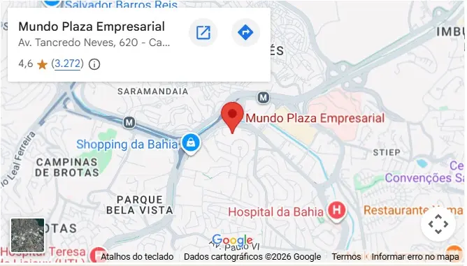 Mapa — Salvador/BA