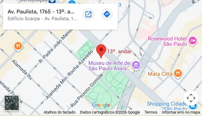 Mapa — São Paulo/SP
